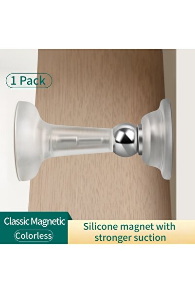 Choice3 smt-2 No-Drill Door Stopper for Room Bedroom Door Fixed Wall Protecti...