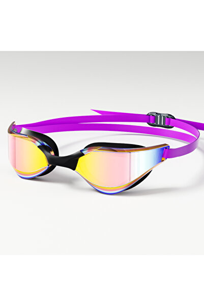 Choice Purple Professional Adult Racing Swim Goggles - High Definition, Water...