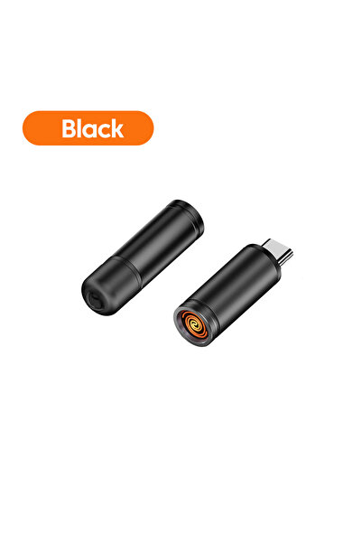 Choice1 black Type C Mini Cigarette Lighter Windproof Cigarette Lighter Outdo...
