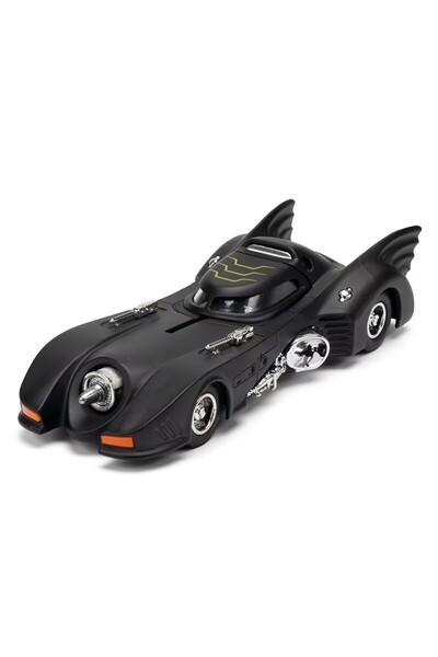Choice1 Black 1:38 Scale Batmobile Toy Car Model Alloy Diecast Pull Back Soun...