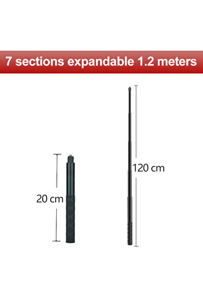 Choice 1x Selfie Stick X5/X4/X3/X2 Handheld Selfie Stick Tripod Bullet Time B...