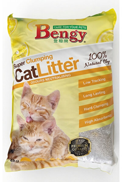 Bengy Cat Litter Premium Lemon Scent 4 Kg