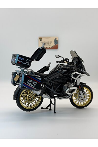 MotoGarage BMW R1250 GS - 1:10 Sesli & Işıklı Çantalı Diecast Adventure