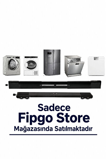 Fipgo Model Bt Tekerlekli Beyaz Eşya Altlığı Çamaşır Makinesi Altlığı Çeksil ...