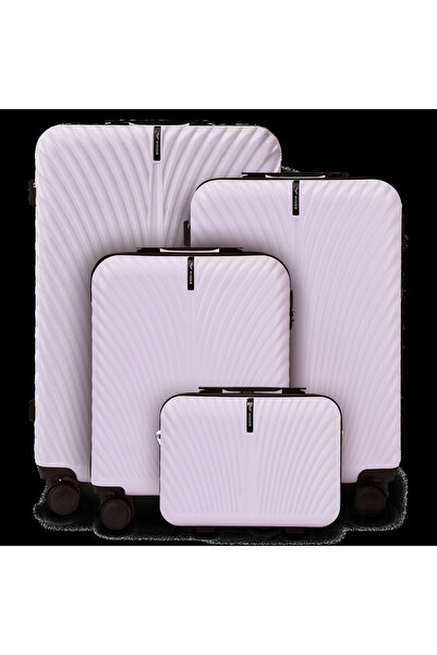 WINGS BRAND Set de 4 valize WINGS SWAN 2.0 mov deschis