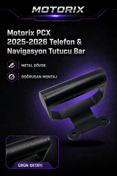 PCX 2025-2026 Telefon & Navigasyon Tutucu Bar