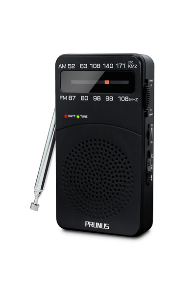 Choice black J-166 Portable Radio AM FM, Battery Operated Radio with Tuning L...