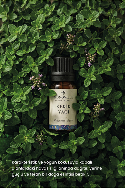 Monoville Kekik Uçucu Yağı 10 ml Saf ve Doğal (Oregano Essential Oil)