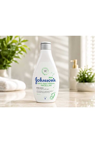 Johnson Micellar Anti-Bacterial Mint Fragrance Body Wash 400ml