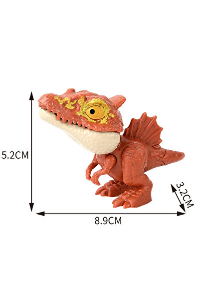 Choice7 p Jurassic Finger Dinosaur Tyrannosaurus Model Toys for Kids Finger B...