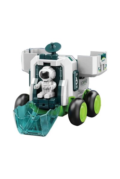 Choice4 space vehicle green Children Puzzle Space Toy Car Simulation Model As...