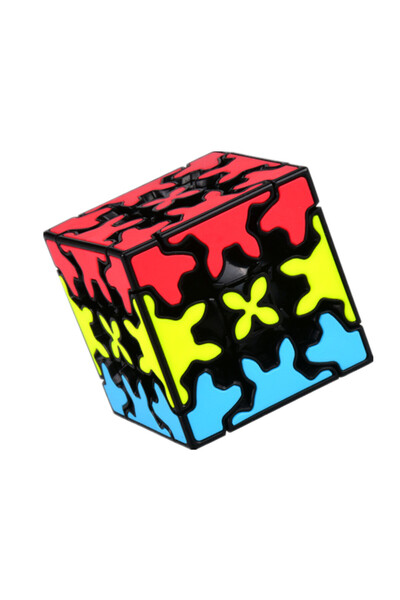 Choice E New Qiyi Gear Cube 3x3x3 Gear Cube 3x3 Pyramid Cylinder Sphere Speed...
