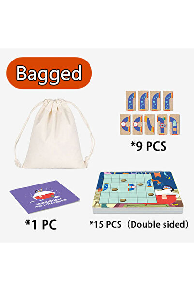 Choice Bagged Kid Maze Jigsaw Toy Logical Thinking Training Breakthrough Game...