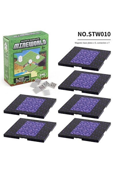 Choice13 STW0010 Magnetic Base Plate Variety Baseplates Match Mine World Magn...
