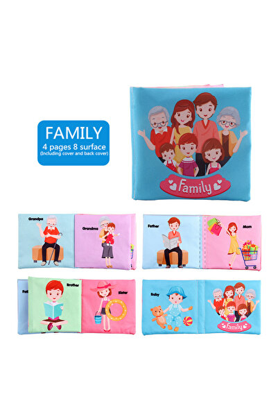 Choice5 family Baby Cloth Books Enlightenment Early Educational Toys Kids Fru...