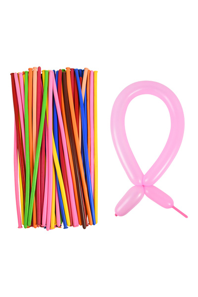 Choice Other B01 50pcs Magic Thickened Long Strip Balloon Twist Latex Balloon...
