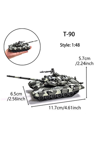 Choice4 T-90 Building Blocks Series Model Toys Creative Multi-Purpose M1A2 Le...