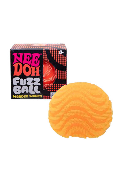 Choice YELLOW Nee Doh Fuzz Ball Wonder Waves Sensory Squeeze Toy Textured Str...