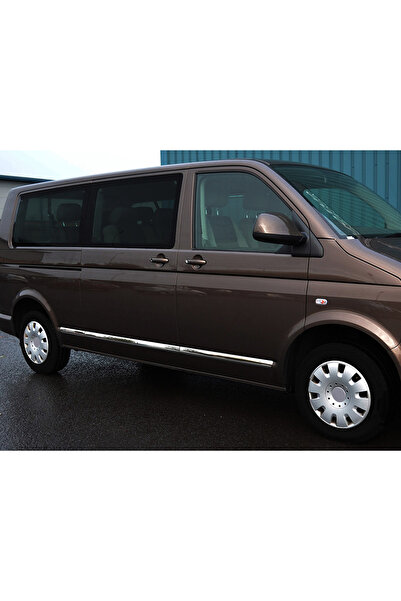 S Dizayn S-Dizayn VW T5 Caravelle Krom Yan Kapı Çıtası 7 Prç. (U.Ş.) 2010 Üze...
