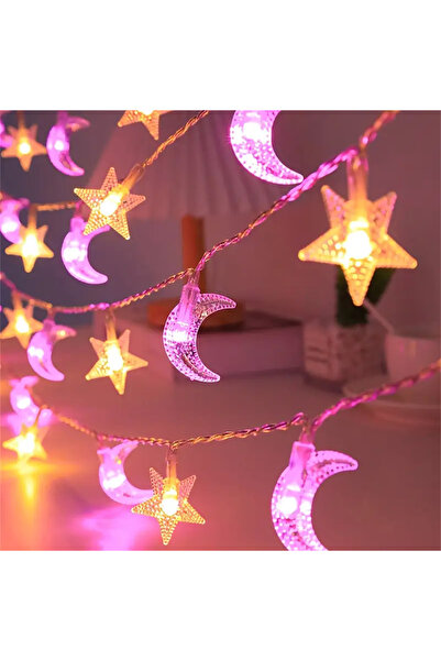 Choice 3M 20LED Warm Pink 1.5M/3M LED Star Moon Colorful Light String Starry ...