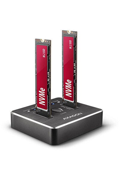Axagon Stație de andocare rack, ADSA-M2C, USB3.1 - 2x M.2