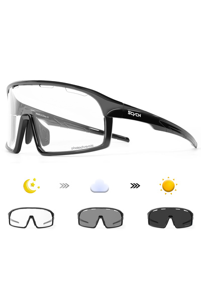 choice2 نظارات شمسية رياضية متغيرة اللون طراز Photochromic-01 SCVCN للدراجات ...