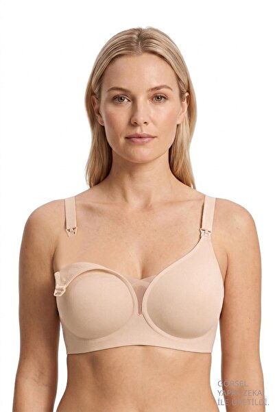Cottonhill Seamless Bra - Nuvia | Ten Laser Cut Clip-On Front Open Rib Textur...