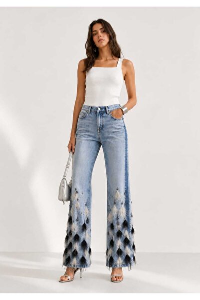 Yumey Feathered Stone Trousers