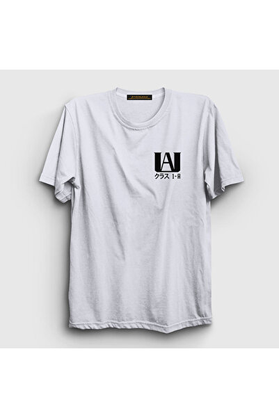 Presmono Unisex bela Ua anime Boku No Hero Academia T-shirt 234830tt