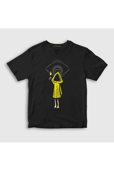 Presmono Tricou negru unisex pentru copii - Six Little Nightmares160361tt