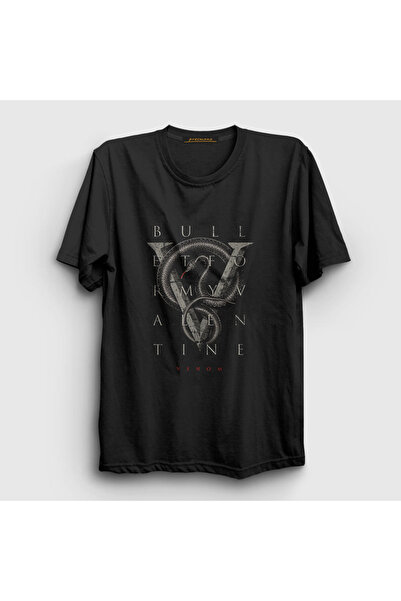 Presmono Unisex Black Venom Bullet For My Valentine T-shirt 23493tt