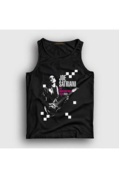 Presmono Unisex Black Tour Guitarist Gift Joe Satriani Singlet 551868Tt