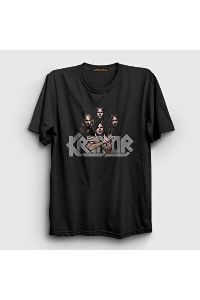 Presmono Унисекс црна T-shirt Kreator 92937tt