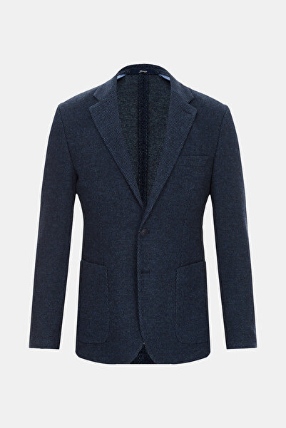 W Collection LACİVERT DÜĞMELİ CEKET