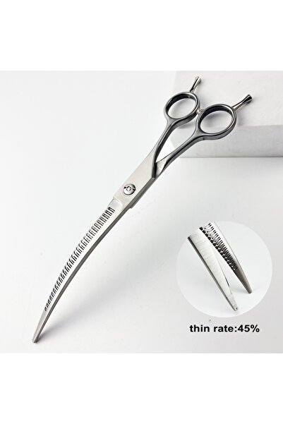 Choice1 8 inch B 8 Inch Dog Curved Shark Scissors, Wingsbro Pet Grooming Scis...
