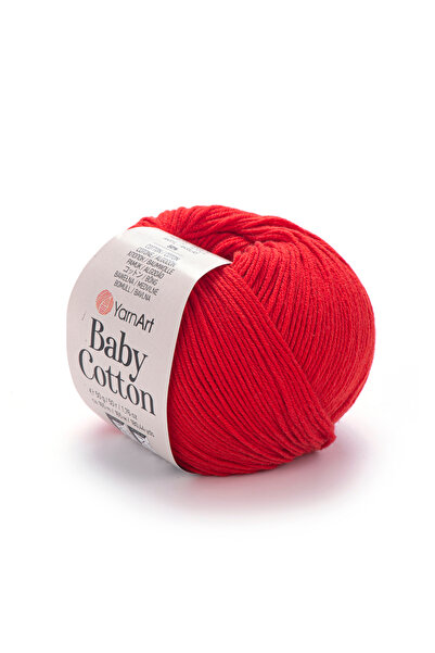 Yarnart Baby Cotton - Baby Hand Knitting Thread Light Red-426
