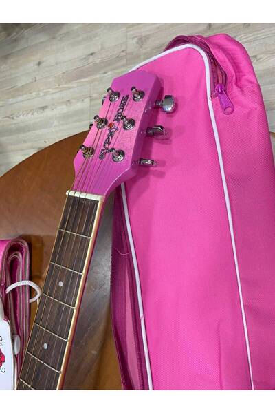 VALENCIA Gra1kcpk Pembe Akustik Gitar Seti