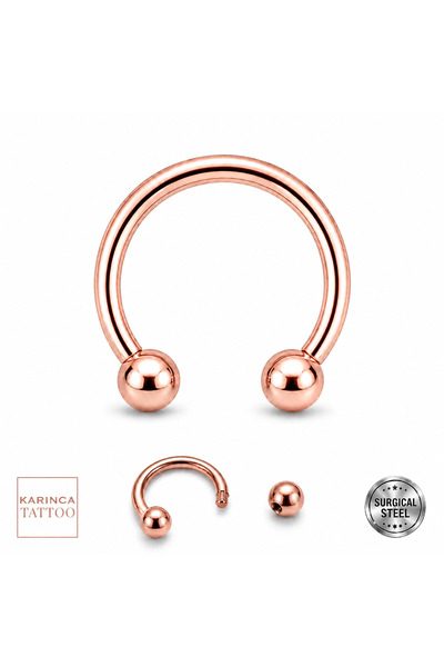 Karınca Piercing Yarım Halka Piercing Tragus Conch Helix Rook Orbital Dudak K...
