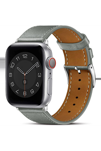 Casey Studios Каишка от естествена кожа за Apple Watch Ultra/SE/9/8/7/6/5/4/3...