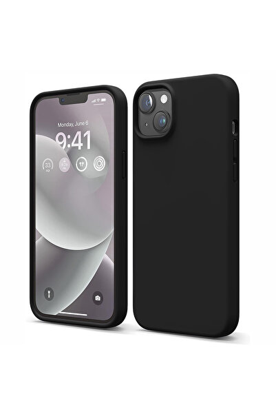 Casey Studios Силиконов калъф iPhone 13 Mini, с микрофибър, тънък, защитен, п...