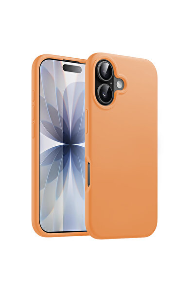 Casey Studios Apple iPhone 17 Калъф, силиконов, микрофибър, тънък, повдигнати...