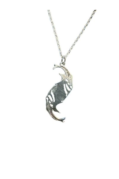 Herşey Nota Elegant Fish Figured Unisex Necklace – Symbol of Nature with 60 c...