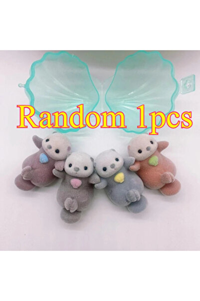 BANDAI Random 1pcs Genuine YELL Gashapon Capsule Toy Flocking Hand in Hand Ot...