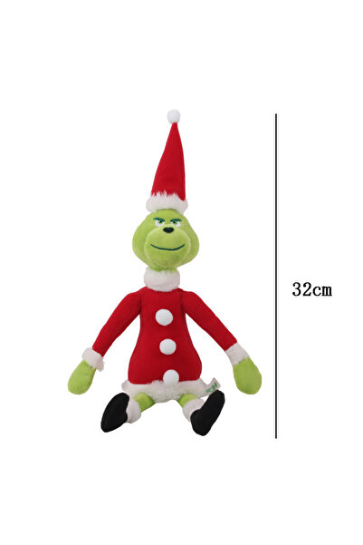 Choice 1pcs Green Shaggy Anime Figures Perfect Christmas Decoration Green Hai...