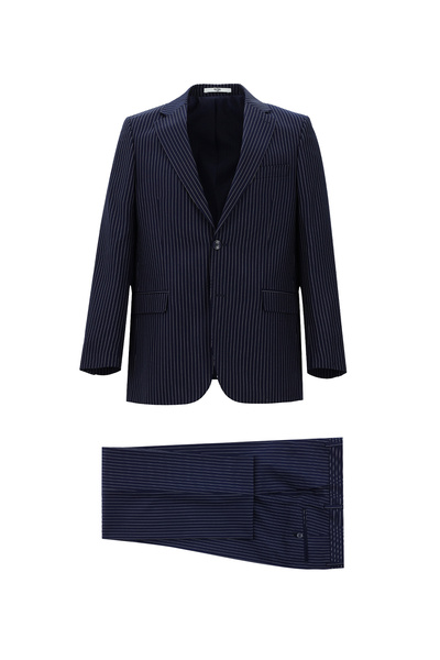 Kiğılı 4 Drop Relaxed Fit Comfortable Cut Striped Suit