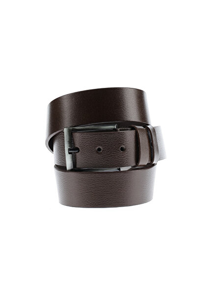 Abdullah Kiğılı Sporty Patterned Leather Belt