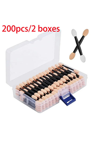 Choice 200pcs of 2 boxes Wholesale 50/100/200pcs length factory eyeshadow spo...
