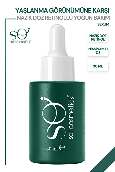 Cilt Dolgunlaştırıcı Yaşlanma Ve Kırışıklık Karşıtı Nemlendirici Retinol Serum