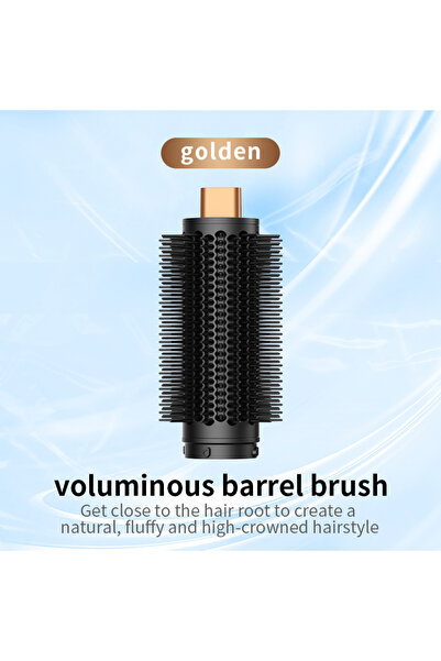 Choice4 Rose Red Curling Comb Round Volumizing Brush Attachment for Dyson HD1...
