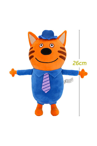 choice2 B 25cm Genuine kid e cats Russian Три кота My Family Three Happy Cats...